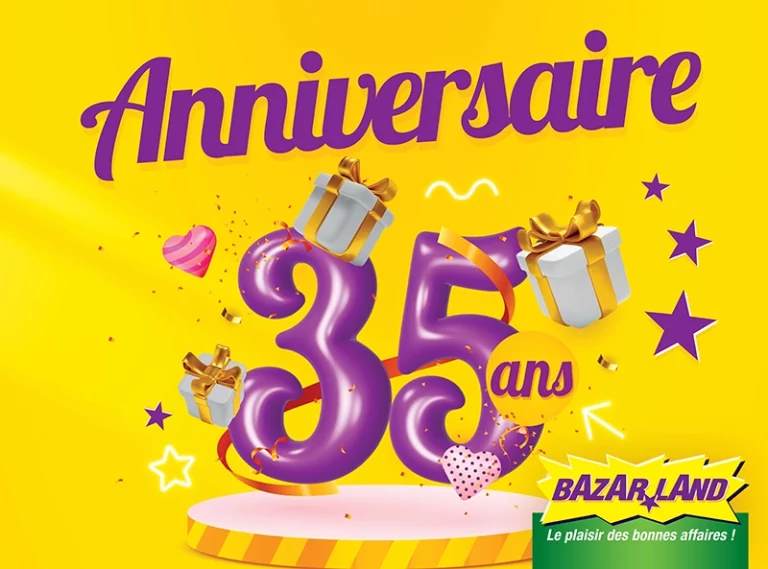 35 ans bazarland