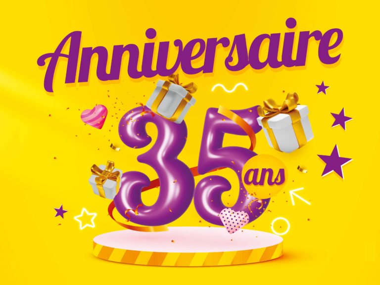 Affiche 35 Ans Bazarland