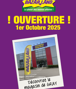Ouverture Bazarland Gray